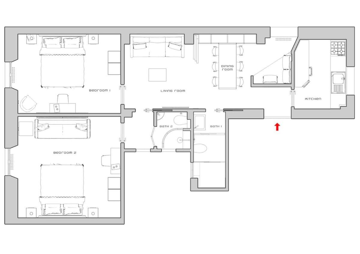 Style Apartment Julia 50 Mt From Colosseum Exterior photo