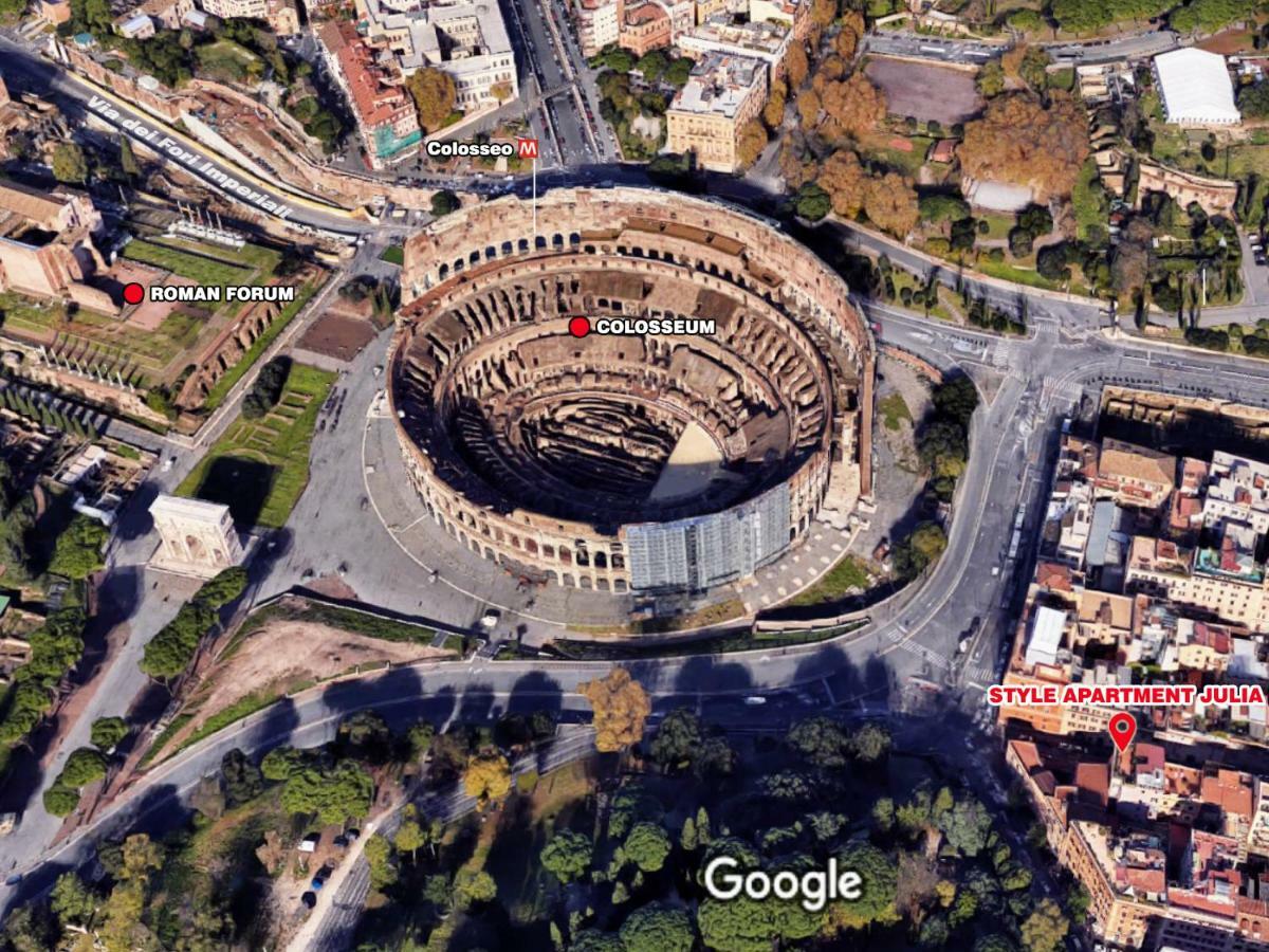 Style Apartment Julia 50 Mt From Colosseum Exterior photo